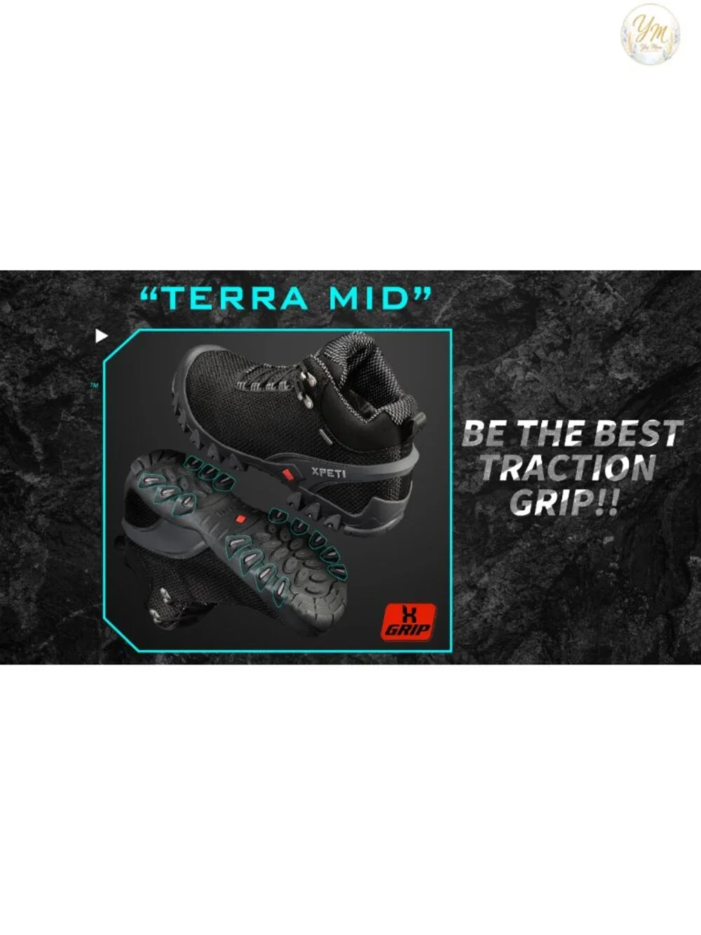 Waterproof Hiking Boots with Kevlon Fabric Upper, Lightweight, Lace-Up